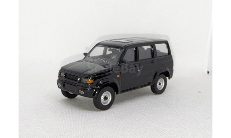 УАЗ-3162 (Аист) Черный, масштабная модель, Автоистория (АИСТ), 1:43, 1/43
