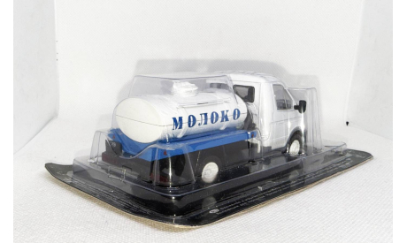 Горький 3302  ’Молоко’ DeAgostini АНС № 46 GAZ 3302 ГА3-3302, журнальная серия Автомобиль на службе (DeAgostini), ГАЗ, Автолегенды СССР журнал от DeAgostini, 1:43, 1/43