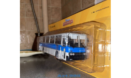 Ikarus 256 (Икарус 256) (Наши автобусы № 31) Modimio. Без журнала., журнальная серия масштабных моделей, 1:43, 1/43