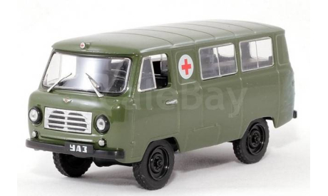 УАЗ-450 А (АНС № 27) DeAgostini, журнальная серия Автомобиль на службе (DeAgostini), Автолегенды СССР журнал от DeAgostini, 1:43, 1/43