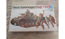 Немецкий танк Panzer Kampfwagen II Ausf. F/G, сборные модели бронетехники, танков, бтт, scale35