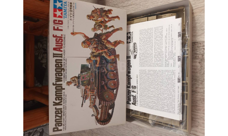 Немецкий танк Panzer Kampfwagen II Ausf. F/G, сборные модели бронетехники, танков, бтт, scale35