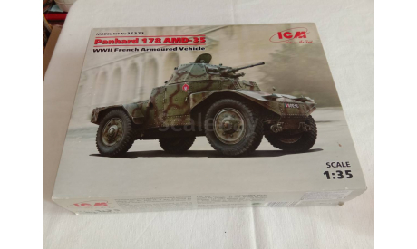 Panhard 178, сборные модели бронетехники, танков, бтт, scale35