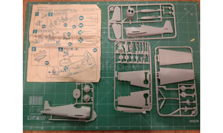 Grumman F6F-3 “Hellcat”, сборные модели авиации, Novo/Frog, scale72