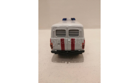 Уаз 39099 скорая помощь, масштабная модель, Агат/Моссар/Тантал, scale43