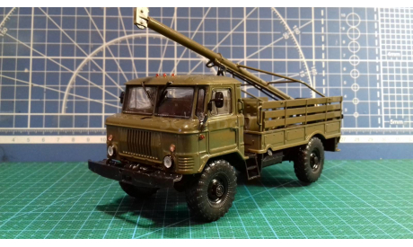 ГАЗ-66 БМ-302 (66) Автоистория 1:43, масштабная модель, Автоистория (АИСТ), 1/43