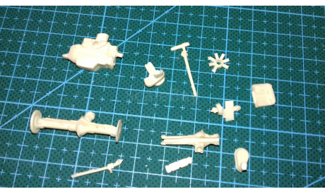 MAX-Models Двигатель ЗМЗ 410 для УАЗ 452-469, Волга (1:43), запчасти для масштабных моделей, Производитель: Тантал, scale43