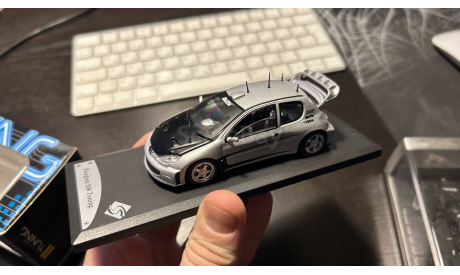 Peugeot 206 Tuning, масштабная модель, Solido, scale43