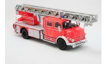 Пожарная автолестница Mercedes-Benz L1519/48 Metz, масштабная модель, scale43, Hachette