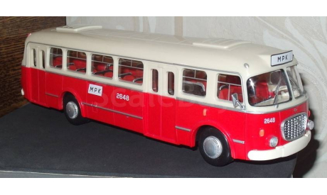 Автобус Skoda Jelcz 706 RTO (доработан), масштабная модель, 1:43, 1/43