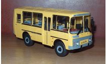 Автобус ПАЗ-3206 (доработан), масштабная модель, MODIMIO, scale43