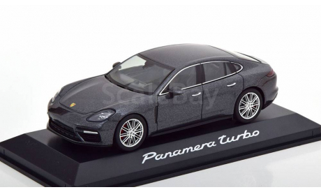 С 1 Рубля  Porsche Panamera Turbo 2016, масштабная модель, Herpa, scale43