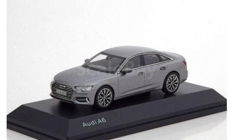 С 1 Рубля Audi A6 C8 2018, масштабная модель, iScale, 1:43, 1/43