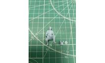 Человек, с кастрюлей на костре 1:43 Смола 3D-печать, миниатюры, фигуры, Horch, scale43