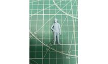 Мужчина в пиджаке и фуражке 1:43 Смола 3D-печать, фигурка, scale43