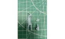 Рабочий, колющий дрова 1:43 Смола 3D-печать, фигурка, scale43
