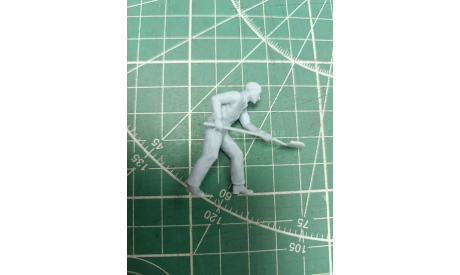 Копающий мужчина 1:43 Смола 3D-печать, фигурка, scale43