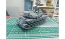 Советская зенитная САУ ’Шилка’ 1:43 Смола 3D-печать возможен обмен, сборные модели бронетехники, танков, бтт, scale43