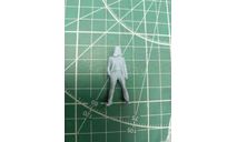Мужчина с длинными волосами и бородой 1:43 Смола 3D-печать, фигурка, scale43