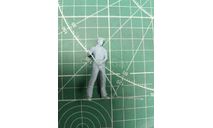 Мужчина с косой 1:35 Смола 3D-печать, миниатюры, фигуры, scale35