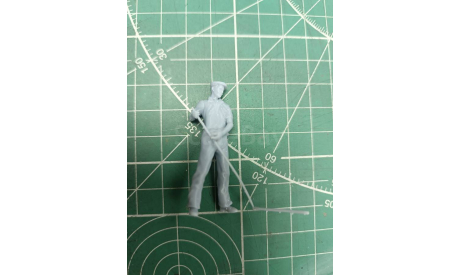 Мужчина с косой 1:35 Смола 3D-печать, миниатюры, фигуры, scale35