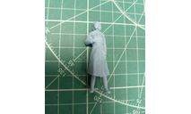 Женщина в платье 1:35 Смола 3D-печать, миниатюры, фигуры, scale35