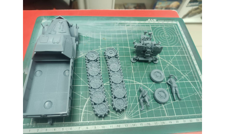 Sd.Kfz.7-1 - 20mm Flakvierling 38 1:43 Смола 3D-печать, масштабные модели бронетехники, МИ, scale43
