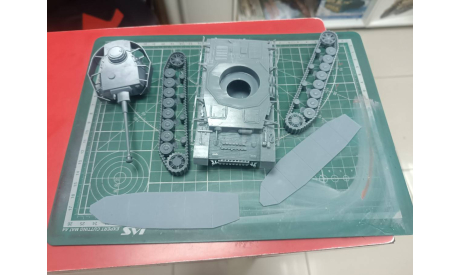 Pz.Kpfw. IV Ausf H с  экранами 1:43 Смола 3D-печать, масштабные модели бронетехники, scale43