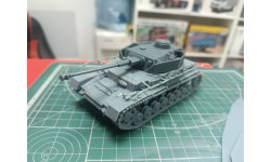Pz.Kpfw. IV Ausf H с  экранами 1:43 Смола 3D-печать