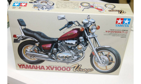 14044 Yamaha Virago XV1000 1:12 Tamiya  возможен обмен, сборная модель мотоцикла, scale12