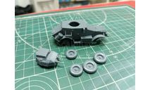 AMD Panhard 175  1:72  Смола 3D-печать, сборные модели бронетехники, танков, бтт, Steyr, scale72