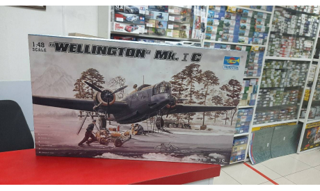 02808 Wellington Mk. I C 1:48 Trumpeter возможен обмен, сборные модели авиации, scale48