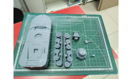 Японский плавающий танк ’КА-МИ’ Type 2 Ka-MI 1:43 Смола 3D-печать, масштабные модели бронетехники, scale43