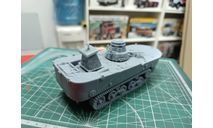 Японский плавающий танк ’КА-МИ’ Type 2 Ka-MI 1:43 Смола 3D-печать, масштабные модели бронетехники, scale43