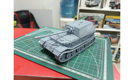Немецкая САУ ’Фердинанд’ 1:43 Смола 3D-печать, масштабные модели бронетехники, Horch, scale43