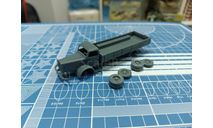 Mercedes L6500 бортовой 1:72 Смола 3D-печать, масштабная модель, Opel, scale72