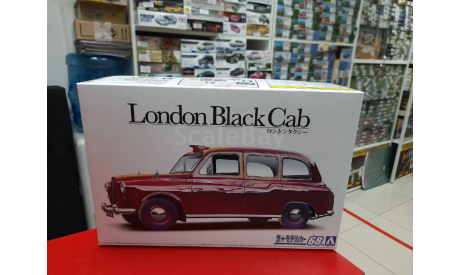 05967 FX-4 London Black Cab ’68 1:24 Aoshima возможен обмен, масштабная модель, DeLorean, scale24