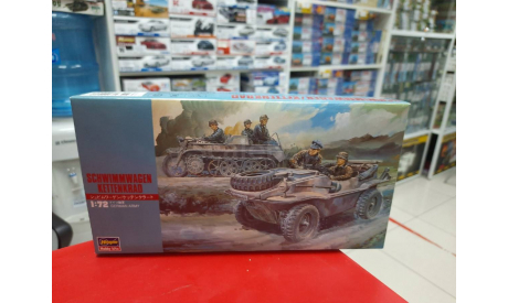 31113 Автомобиль-амфибия Schwimmwagen / Kettenkrad 1:72 Hasegawa возможен обмен, сборные модели бронетехники, танков, бтт, Chevrolet, scale72