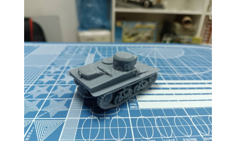 Советский легкий танк Т-37 1:43 Смола 3D-печать, масштабные модели бронетехники, scale43