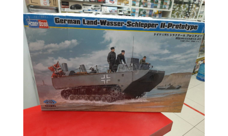 82461 German Land-Wasser-Schlepper II-Prototype крупные детали сняты с литников 1:35 Hobby Bossвозможен обмен, сборные модели бронетехники, танков, бтт, scale35