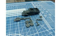 Бронетранспортер Скаут 1:72 Смола 3D-печать, сборные модели бронетехники, танков, бтт, scale72