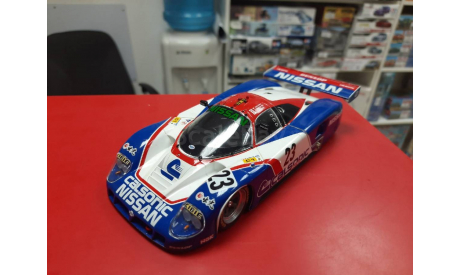 Calsonic Nissan R91CP собран из кита Tamiya 1:24 возможен обмен, масштабная модель, scale24