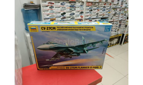 7295 Самолет ’Су-27SM’ 1:72 Звезда  возможен обмен, сборные модели авиации, scale0