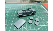 Steyr Type 1500 с поднятым тентом 1:72 Смола 3D-печать, сборные модели бронетехники, танков, бтт, Horch, scale72