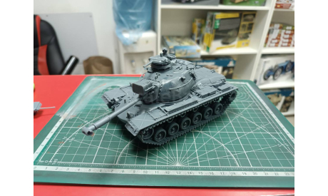 Американский танк M48 Patton 1:43 Смола 3D-печать, масштабные модели бронетехники, scale43