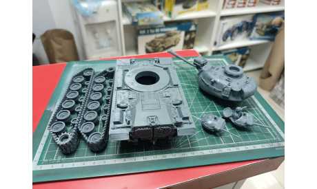Американский танк M48 Patton 1:43 Смола 3D-печать, масштабные модели бронетехники, scale43