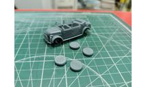 Steyr Type 1500A с опущенным тентом 1:72 1:72 Смола 3D-печать, сборные модели бронетехники, танков, бтт, Horch, scale72