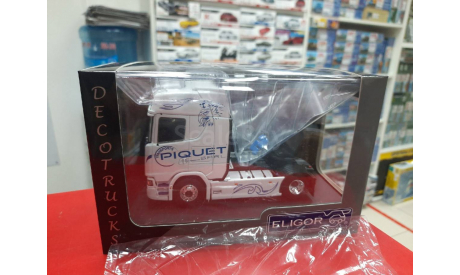Scania S500 Transports Piquet 1:43 Eligor возможен обмен, масштабная модель, Volvo, scale43