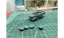 Mercedes L1500 с открытым тентом 1:72 Смола 3D-печать, масштабная модель, Mercedes-Benz, scale72