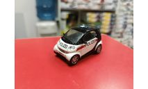 Полицейские Машины Мира №45 - Smart City Coupe 1:43 Deagostini возможен обмен, масштабная модель, Peugeot, scale43